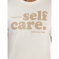 thumbnail image 4 of Humor Men's and Big Men's Self Care Graphic Tee with Short Sleeves, Size S-3XL, 4 of 5