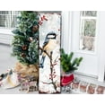 thumbnail image 6 of 36" Merry Christmas Chickadee Porch Sign | Rustic Holiday Welcome, 6 of 8