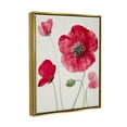 thumbnail image 3 of Stupell Bold Red Poppies Blooming Botanical & Floral Painting Gold Floater Framed Art Print Wall Art, 3 of 6