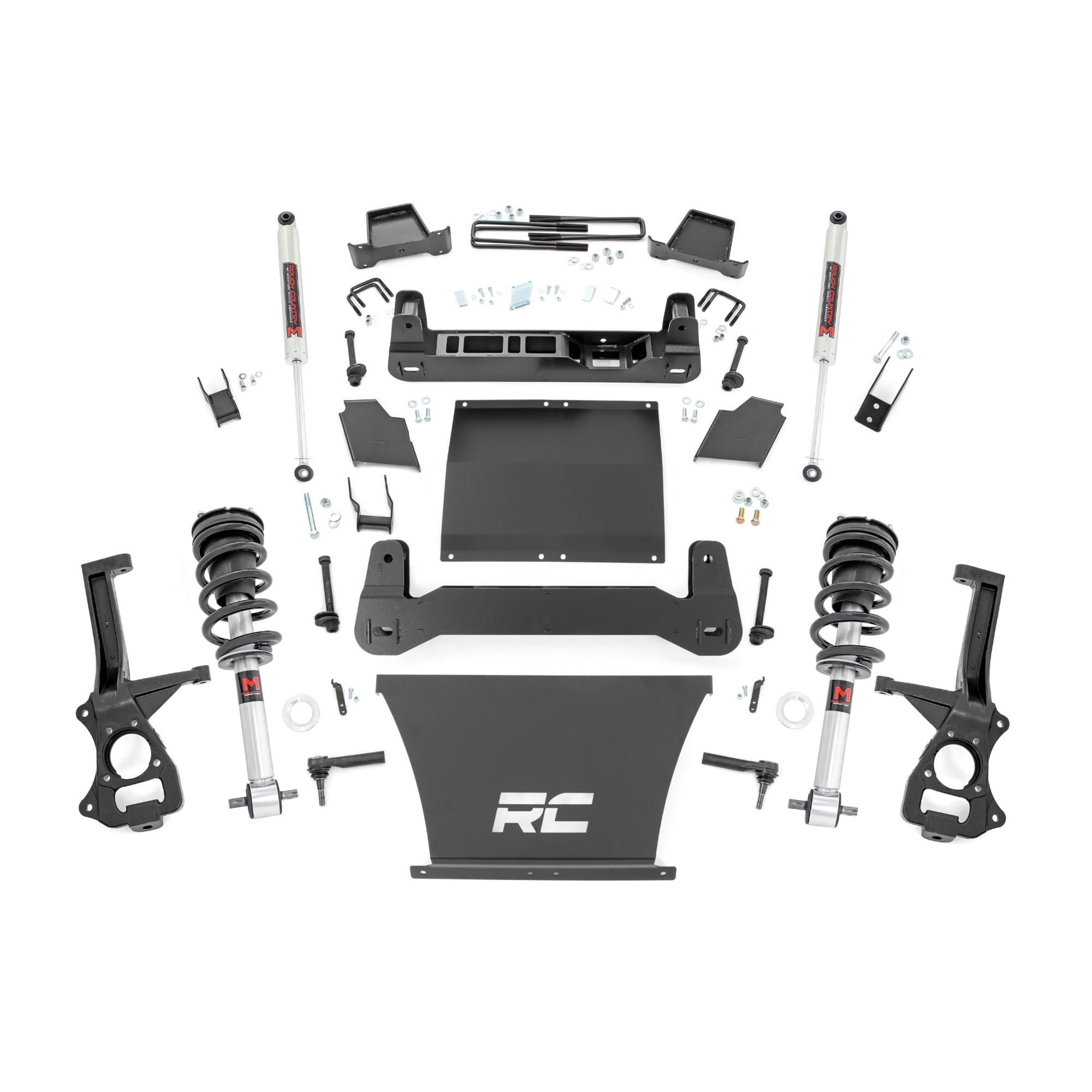 Rough Country 4" M1 Lift Kit for 19-23 Chevy/GMC 1500 Trailboss/AT4 - 27540 Fits select: 2022-2023 CHEVROLET SILVERADO, 2019-2020 CHEVROLET SILVERADO C1500 LT