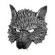 thumbnail image 3 of Máscara Yuarrent Cosplay Halloween Animales Oro, 3 of 6