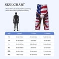 thumbnail image 4 of Hirioo USA Eagle with Spread Wings for Women's PJ Pajama Pants Sleep Pants Women's Home Trousers with Pockets,S-3XL-Small, 4 of 6