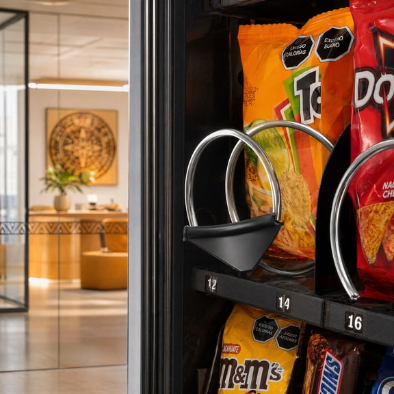 BESTYASH 15-Piece Plastic Spiral Coil Pushers for Smooth Dispensing in Vending Machines and Dispensers