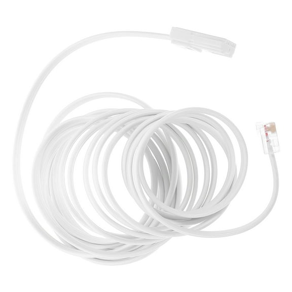 Masteelf Telephone Cable Extension Landline Phone Wire Lonng British Phone Cord For Landline Phone And Fax Replacement