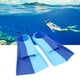 thumbnail image 5 of Aletas De Natación, 2pcs 2 Colores Silicona Antideslizante Snorkel Aletas Aletas De Natación Para Bucear Snorkel Buceo Nadando, 5 of 7