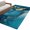 Teal Teal Yellow, variant on 3'x5' Area Rugs, Teal Marble Indoor Outdoor Area Rug for Living Room Bedroom, Modern Abstract Yellow Ink Painting Washable Bathroom Rugs Kitchen Floor Carpet Mats Home Decor Aesthetic
