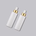 thumbnail image 3 of WANGQI White Plastic Spray Bottle Liquid Gold Sprayer Fine Mist Spray Empty Refillable Perfume Bottles, 3 of 5