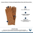 thumbnail image 5 of Isotoner  Touchscreen Spandex Winter Glove with Chevron Wrist (Women), 5 of 5