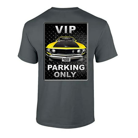 Ford Boss 302 Mustang VIP Parking Adult Men's Short Sleeve