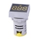thumbnail image 2 of Lámpara de señal del medidor, luz indicadora LED AC20-500V Mini luz del voltímetro Luz de señal del voltímetro optimizada para la excelencia, 2 of 8