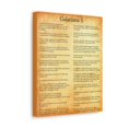 thumbnail image 5 of Scripture Walls Galatians 5 Chapter Gold Bible Canvas Christian Wall Art Ready to Hang Unframed, 5 of 11