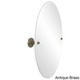 thumbnail image 3 of Frameless Oval Tilt Mirror with Beveled Edge - PQN-91-PEW, 3 of 5