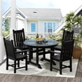 thumbnail image 2 of Charleston HDPE Plastic Patio Dining Armchair, 2 of 7
