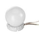 thumbnail image 1 of Luces LED ajustables para espejo de tocador, luces elegantes y atractivas para maquillaje, vestidor, baño con material de bombilla de calidad (10 piezas), 1 of 5