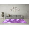 thumbnail image 3 of Ahgly Company Indoor Rectangle Abstract Purple Modern Area Rugs, 2' x 3', 3 of 4
