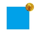 thumbnail image 2 of Hicess 100Pcs 8cm Aluminum Foils Chocolate Candy Wrapping Paper Food Packaging Decor, 2 of 8