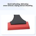 thumbnail image 4 of Snow Shovel, XSAOP Snow Shovel, Car Snow Scraper for Snowy Weather, Ice Removal Tool for Daily Driving, Red, 4 of 9