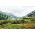 thumbnail image 2 of Marshall, Laura 14x11 Gold Ornate Wood Framed with Double Matting Museum Art Print Titled - Highland Mountains, 2 of 4