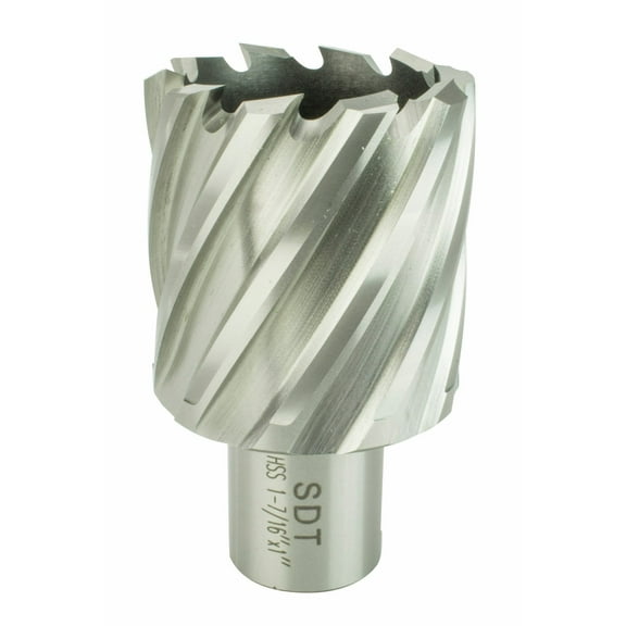 Steel Dragon Tools® 1-7/16" x 1" HSS Annular Cutter with 3/4" Weldon Shank