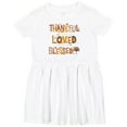 thumbnail image 3 of Inktastic Thankful Loved Blessed Girls Toddler Dress, 3 of 5