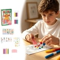 thumbnail image 2 of 2026 Upgrade Art Scratch Paper Kit with Squeegee for DIY Painting and Handmade Postcards, 2 of 7
