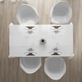 thumbnail image 3 of Ambesonne Funny Place Mats Set of 4, Dog Upside down Relax, Standard Size, White Brown, 3 of 4