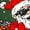 Forest Green, variant on Christmas Sweatshirt, Funny Ugly Christmas Sweater, Rooster Christmas Sweater, Funny Santa Claus Xmas Sweatshirt