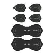 FitRx Electrode Massager TENS Unit Pads, 2 Large Pads and 4 Small TENS Unit Replacement Pads