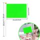 thumbnail image 2 of Kerda Paquete De 25 Banderas Verdes Sólidas Pequeñas Mini Banderas Verdes De Graffiti Diy En Palo Decoraciones De Fiesta Para La Gran Inauguración Cumpleaños De Niños Carnaval 5X8 Pulgadas, 2 of 5