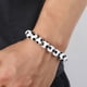 thumbnail image 2 of GOOHOCHY Pulsera de cuentas de fútbol de plástico de moda, joyería de muñeca, regalo para mujeres y hombres, 2 of 8