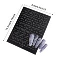 thumbnail image 2 of Leeye Halloween Nail Art Stencils Sheet D, Self-Adhesive Pumpkin Skull Bat Ghost Nail Stencils, Reusable Manicure Template Guides for Airbrush DIY Nail Designs, 2 of 3