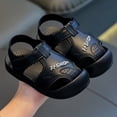 thumbnail image 2 of KPOPLK Toddler Girls Sandals Little Girls Kids Summer Shoes Toddler Sandals Size 10,Black, 2 of 5
