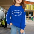 thumbnail image 2 of Mercatoo Baseball Sweatshirts for Teen Girls 𝐏reppy Sweatshirt Long Sleeve Crewneck Pullover Tops School 𝐀thletic Ho𝐨dies, 2 of 7