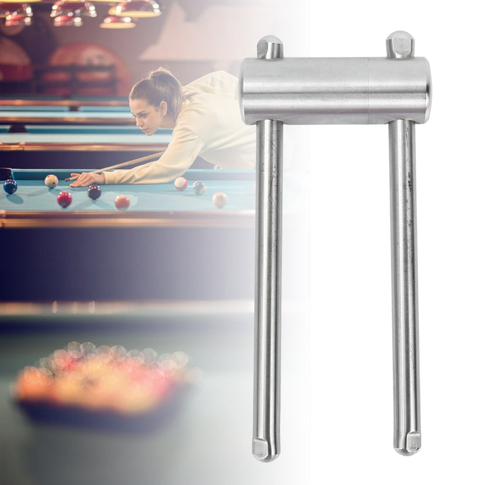 LYUMO Stainless Steel Billiard Cue Tip Press Tool Shaper for 14mm Flat
