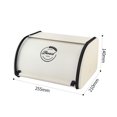 TUMALL Multipurpose Bread Box Practical with Lid Ornament for