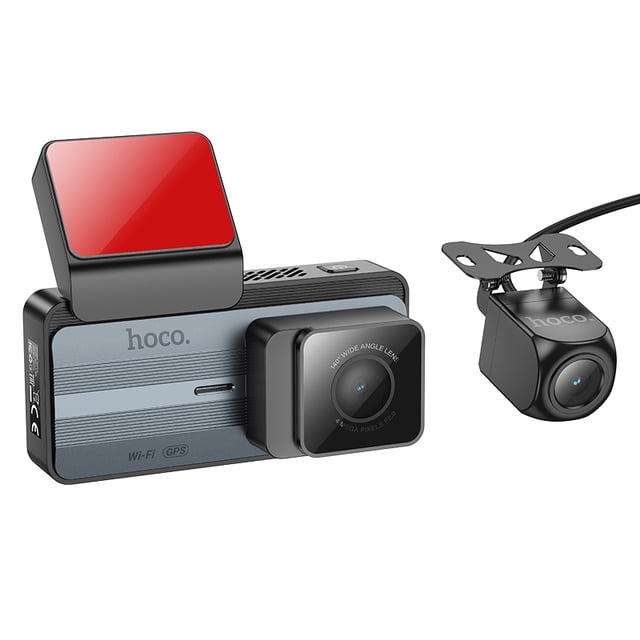 HOCO 3.69" Driving Recorder with Rear Camera, 2K Screen & GPS