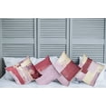thumbnail image 4 of Ambesonne Throw Pillow Cover 4 Pack, , 20", Mauve Raspberry and Eggshell, 4 of 7