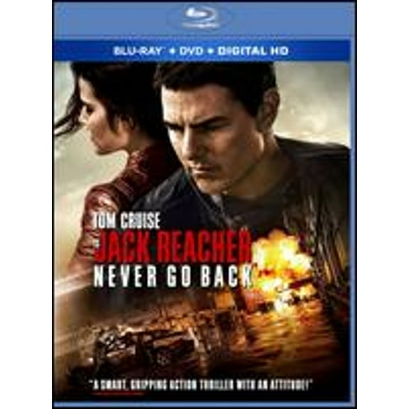 Pre-Owned Jack Reacher: Never Go Back [Blu-ray/DVD] (Blu-Ray 0032429262288) directed by Edward Zwick