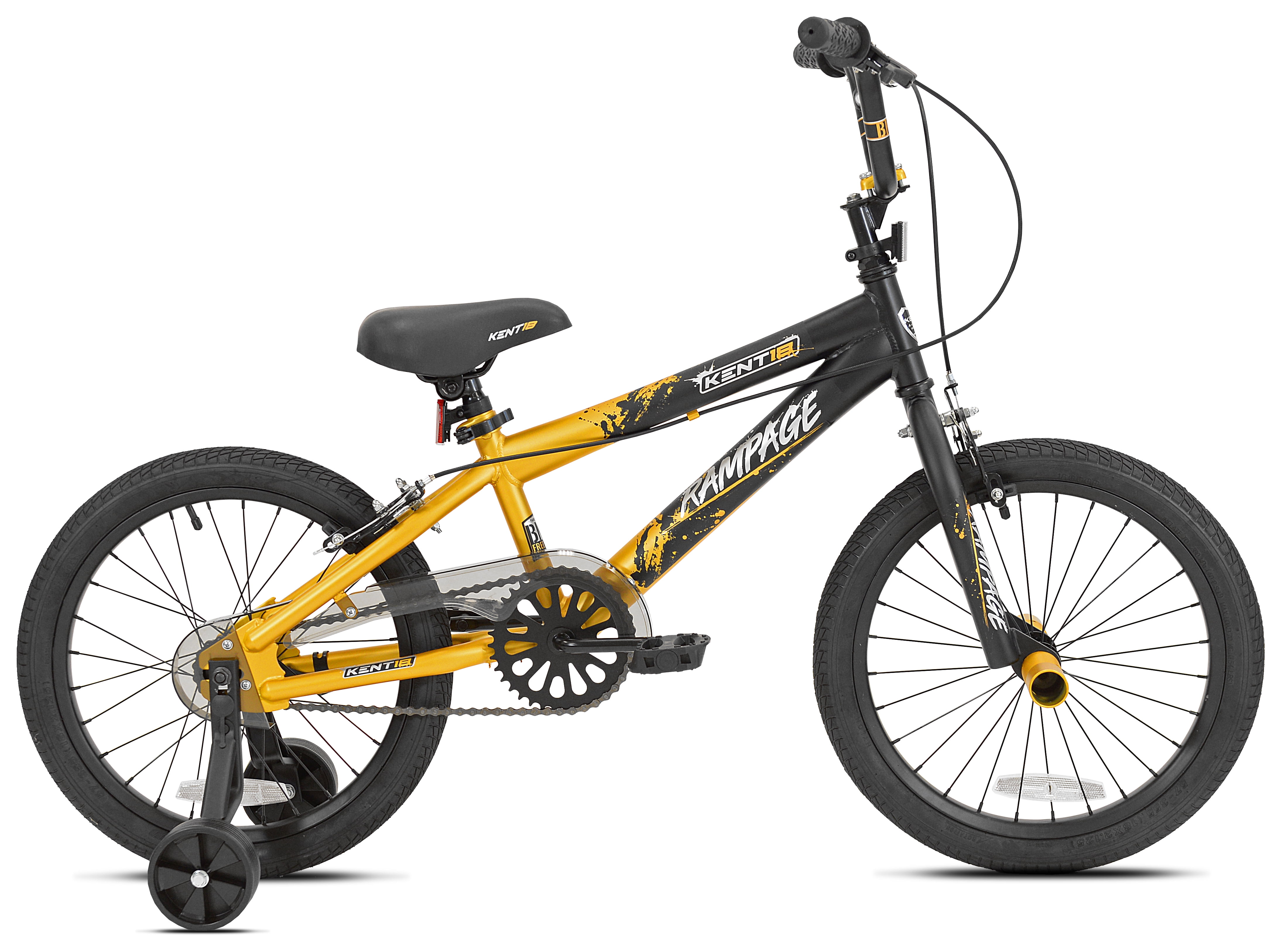 Oprichter lila Opschudding Kent Bicycles 18" Rampage Boy's BMX Bike, Blue and Black - Walmart.com