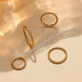 thumbnail image 3 of Hinged Nose Rings Hoops - 316L Surgical Steel Twisted Seamless Clicker Cartilage Earrings Septum Rings Jewelry Conch Piercing Tragus Rook Daith Helix for Women Gold/Black/Silver 16G/18G, 3 of 7