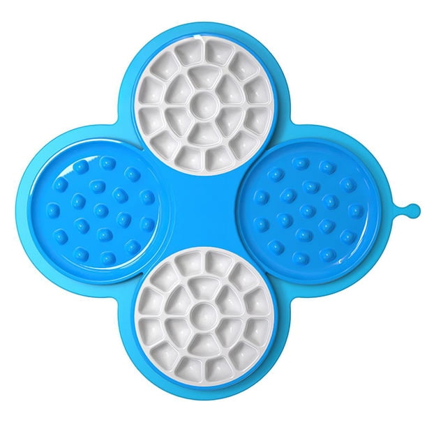 Alfombrilla Para Lamer, Almohadilla Para Lamer Para Perros, Mantequilla De Maní, Alimentador Lento, Comida Para Reducir La Ansiedad Para Perros Y Gatos Inevent PT001228-00