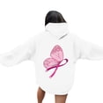 thumbnail image 4 of Chandail à Capuche Imprimé à Manches Longues pour Femmes, Ample, Oversize, Chandail, Blouse, 4 of 5