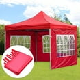 thumbnail image 1 of Toldo versátil de 3x2 m para SUV, vehículos recreativos, campamentos en automóviles, remolques y viajes por tierra, toldo liviano para camiones, lona rojo, 1 of 8