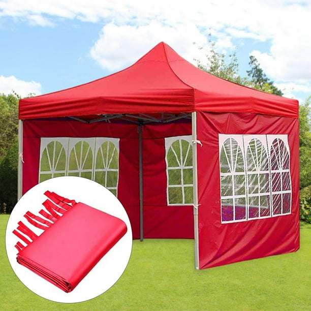 Toldo versátil de 3x2 m para SUV, vehículos recreativos, campamentos en automóviles, remolques y viajes por tierra, toldo liviano para camiones, lona rojo