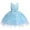 Blue, variant on Lovebay Baby Grils Pearl Tulle Princess Dress Birthday Wedding Gown Dresses for Toddler Kids 0-5 Years