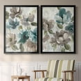 thumbnail image 2 of 2 Piece Set Topaz Garden I Premium Framed Canvas - Ready to Hang - 26.5 x 36.5 Each - Silver Frame, 2 of 8