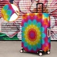 thumbnail image 4 of Colorful Tie Dye Mandala Pattern Luggage Cover Fashion Suitcase Cover Baggage Covers Fit 25-28 Inch Luggage (Go Travel), 4 of 5
