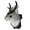 White, variant on Jackalope Mount, Jackalope Taxidermy, Animal Head Wall Decor, Deer Head Wall Mount, Resin Deer Head Animal Wall Mount,for Home Wall Decoration