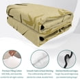 thumbnail image 4 of Queen Quilt Set 90''x96'', Vintage Bamboos Lightweight Summer Bedspread Coverlet Set with 2 Pillow Shams, Ink Painting Retro Art Rustic Breathable All Season Quilt Bedding for Bedroom/Guest Room, 4 of 9