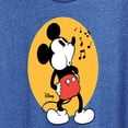 thumbnail image 3 of Disney - Mickey & Friends - Waiting for the Weekend Like - Whistling Music - Women's Short Sleeve Graphic T-Shirt, 3 of 5